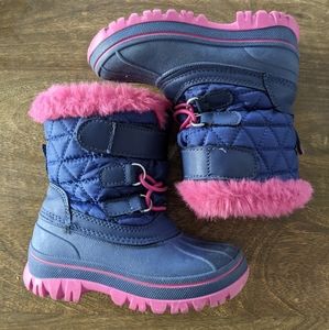 Girls Snow Boots Toddler 7/8